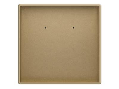 Kraft Recycled Paper Necklace Box  100% Recycled - Standard Image - 4