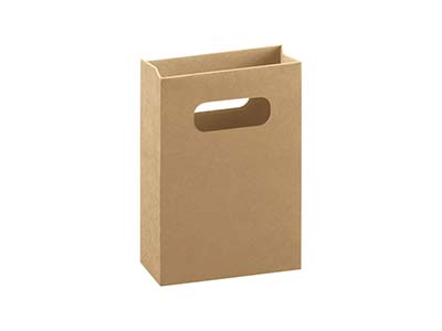 Kraft Gift Bag Small Pack of 10 - Standard Image - 1