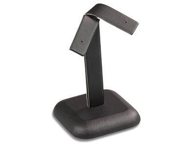 Black Leatherette Fancy Stud/ Drop Earring Display Stand - Standard Image - 1
