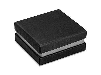 Black And Silver Metallic Small    Universal Box - Standard Image - 2