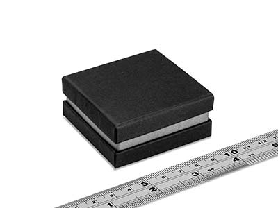 Black And Silver Metallic Small    Universal Box - Standard Image - 4