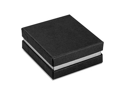 Black And Silver Metallic Large    Universal Box - Standard Image - 2