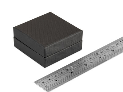 Black Textured Eco Small Universal Box - Standard Image - 3