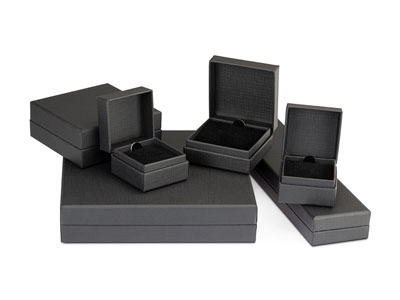 Black Textured Eco Large Universal Box - Standard Image - 4