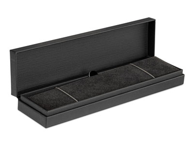 Black Textured Eco Bracelet Box
