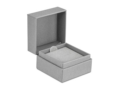 Grey Textured Eco Ring Box