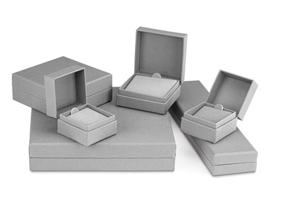 Grey Textured Eco Small Universal  Box - Standard Image - 4