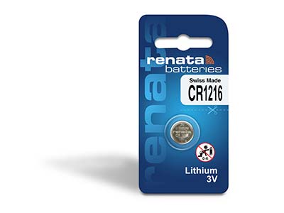 Renata CR1616 Battery 3V Lithium Coin Cell (1 pc.)