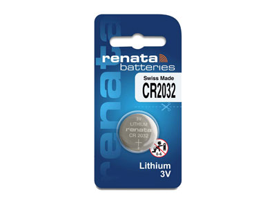 Renata Watch Battery 2032, Box Of  10