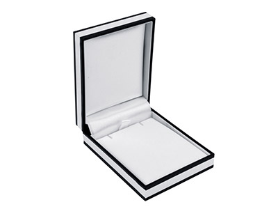 White Monochrome Pendant Box - Standard Image - 1