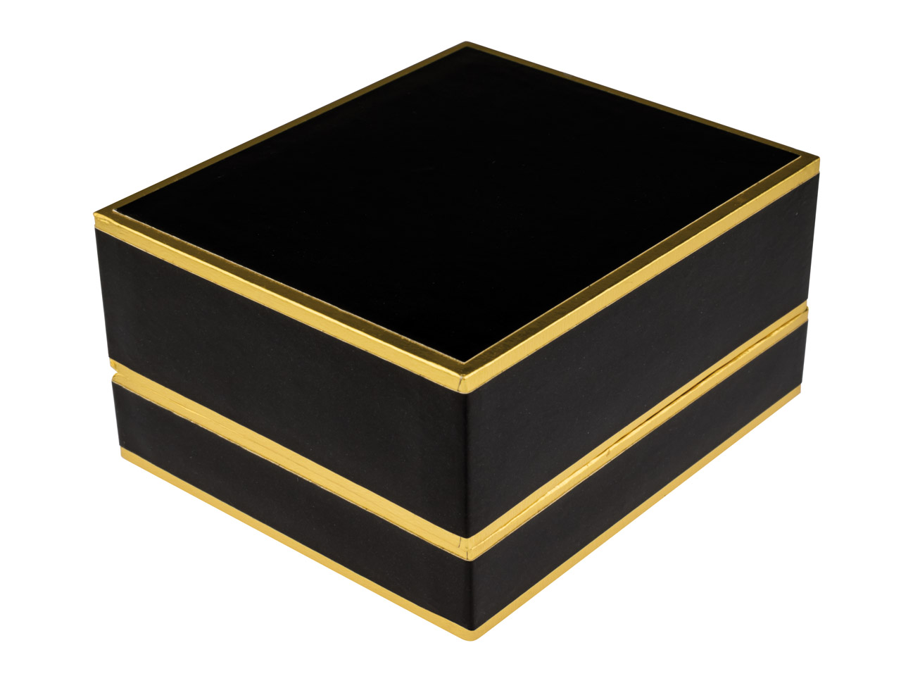Black And Gold 2 Tone Bangle Box