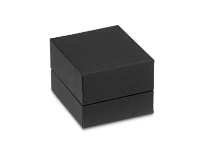 Black Soft Touch Ring Box - Standard Image - 2