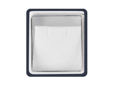Premium Blue Soft Touch Earring Box - Standard Image - 7