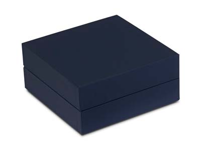 Premium Blue Soft Touch Pendant Box - Standard Image - 2