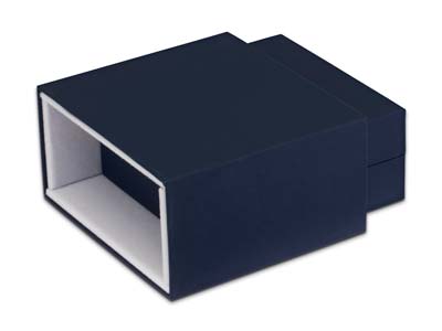 Premium Blue Soft Touch Pendant Box - Standard Image - 5