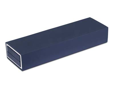 Premium Blue Soft Touch Bracelet   Box - Standard Image - 4