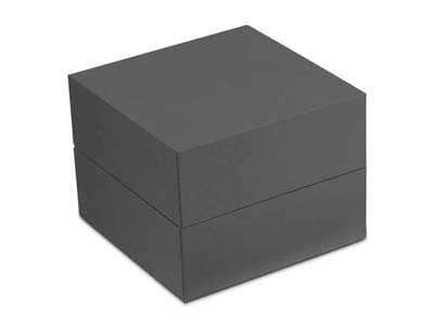 Premium Grey Soft Touch Bangle Box - Standard Image - 2