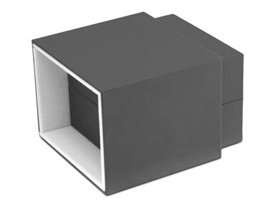 Premium Grey Soft Touch Bangle Box - Standard Image - 5
