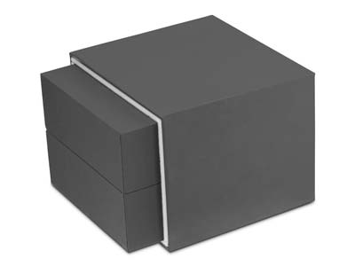 Premium Grey Soft Touch Bangle Box - Standard Image - 6