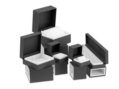 Premium Grey Soft Touch Bracelet   Box - Standard Image - 8