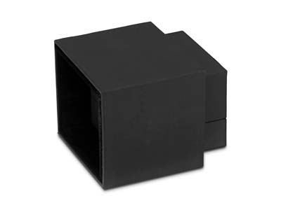 Premium Black Soft Touch Ring Box - Standard Image - 5