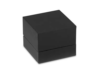 Premium Black Soft Touch Earring   Box - Standard Image - 2