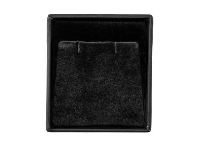Premium Black Soft Touch Earring   Box - Standard Image - 7