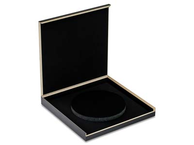 Black Seamless Flat Necklace Box - Standard Image - 1