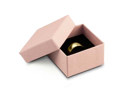 Blush Rose Card Ring Box - Standard Image - 3