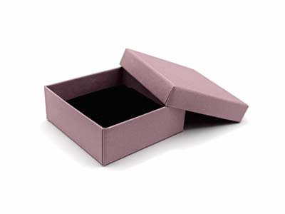 Blush Rose Card Earring Box - Standard Image - 2
