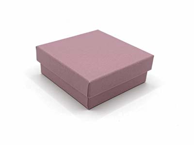 Blush Rose Card Earring Box - Standard Image - 3
