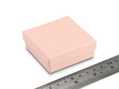 Blush Rose Card Earring Box - Standard Image - 4