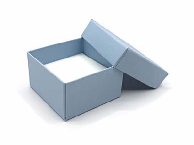 Powder Blue Card Ring Box - Standard Image - 2
