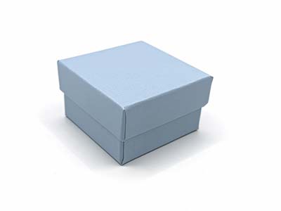 Powder Blue Card Ring Box - Standard Image - 3