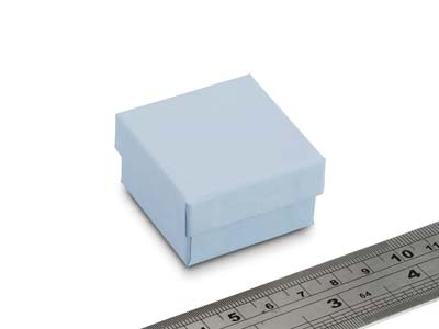 Powder Blue Card Ring Box - Standard Image - 4