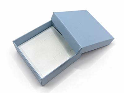 Powder Blue Card Earring Box - Standard Image - 1