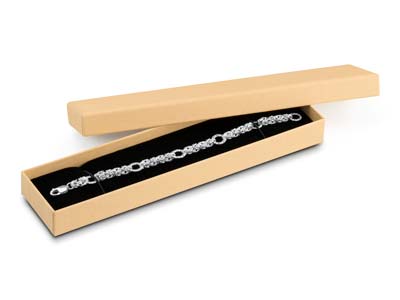 Kraft Paper Postal Bracelet Box - Standard Image - 3