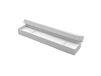 White Value Card Bracelet Box - Standard Image - 1