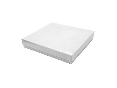 White Value Card Necklace Box - Standard Image - 2