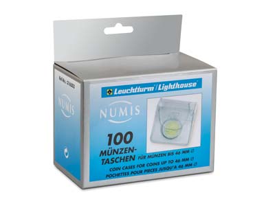 Leuchtturm Coin Cases Pack of 100 - Standard Image - 1