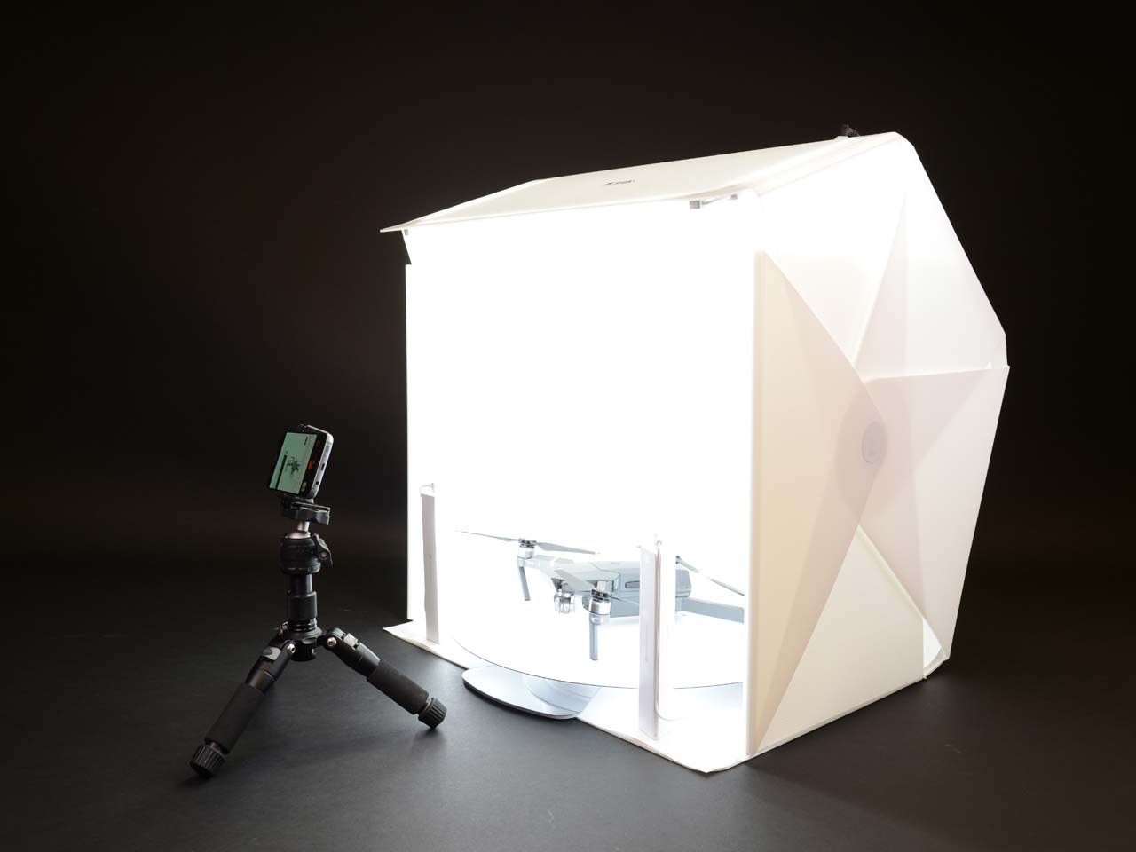 Orangemonkie Foldable Tripod 50v, For Use With Orangemonkie Foldio