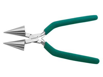 Parallel Pliers Half Round and Flat Plier Forming Combination 140mm with  Spring