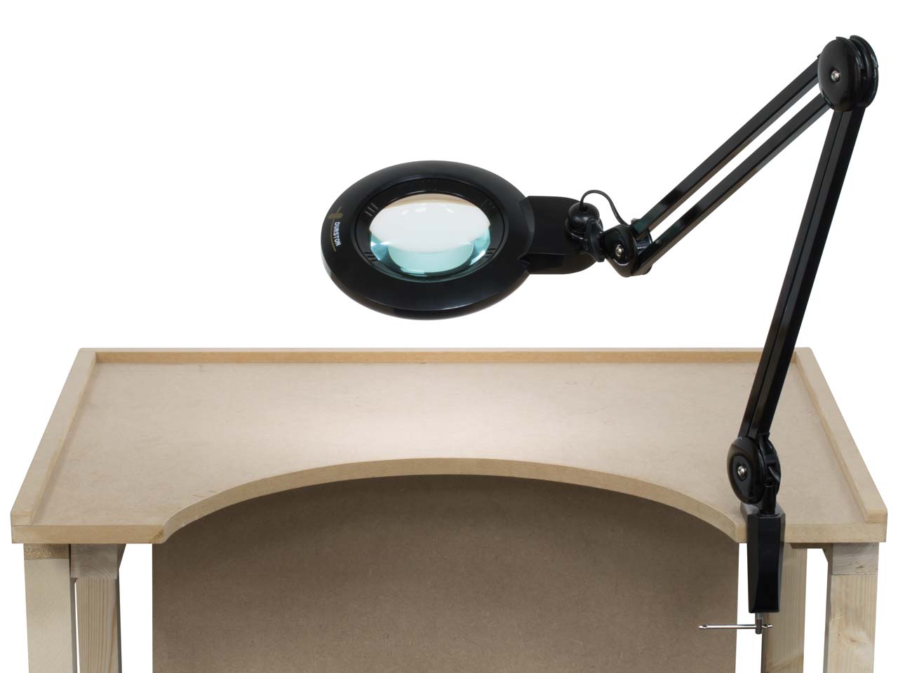 Durston LED Workbench Magnifying Lamp