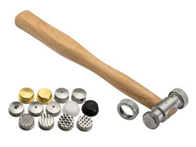 Hammer With 13 Interchangeable Head Inserts