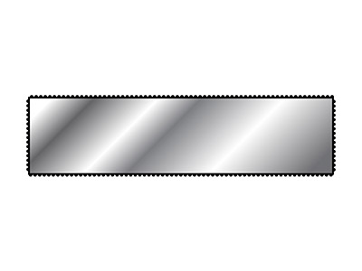 Cooksongold Needle File, Pillar,   160mm, Cut 0 - Coarse Grade - Standard Image - 2