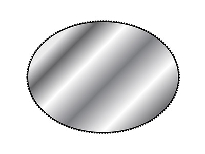 Cooksongold Needle File, Oval,     160mm, Cut 2 - Medium Grade - Standard Image - 2