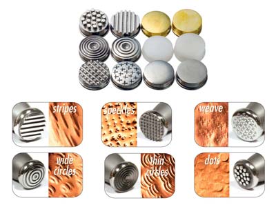 Beadsmith Interchangeable Hammer   With 12 Head Inserts - Standard Image - 2