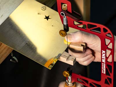 Knew Concepts Mk.3 Saw Frame With Lever Tension Swivel Blade Clamps 76mm/3