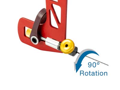Knew Concepts Mk.3 Saw Frame With Lever Tension And Swivel Blade Clamps 127mm/5