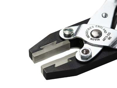Maun Flat Nose Polyurethane Lined  Pliers 125mm/5